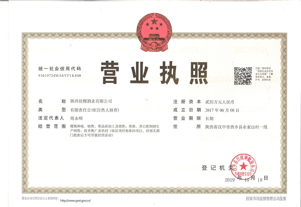 營(yíng)業(yè)執(zhí)照
