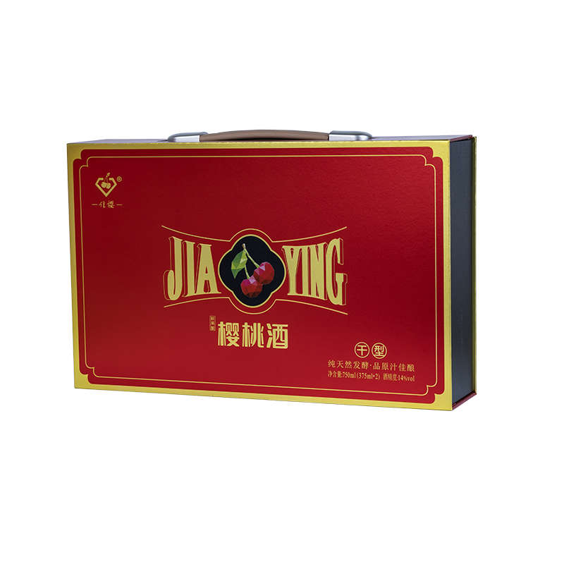 櫻桃酒典雅（干型）375ml兩瓶禮盒裝